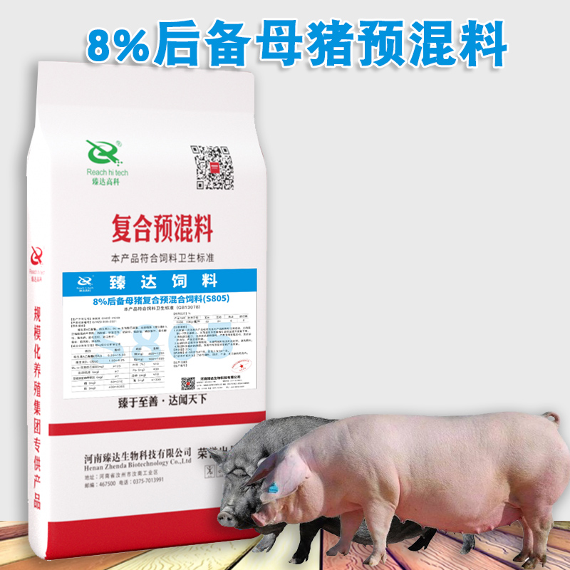 8%后备母猪料